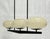 Marian Jamieson "Spyglass" Chandelier Antique Brass Shell White Glass For Sale - Image 11 of 18
