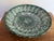 This pair of vintage Italian art pottery green spongeware serving bowls are a unique touch for your kitchen. Use for...