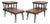 Vintage Mid Century Modern Two Tier Step Walnut Laminate Spindle End Table, Pair For Sale