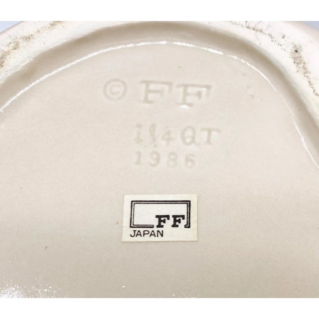 1980s Fitz & Floyd Trompe L’Oeil Garden Vegetables Teapot – Whimsical Ceramic Decor For Sale - Image 10 of 11