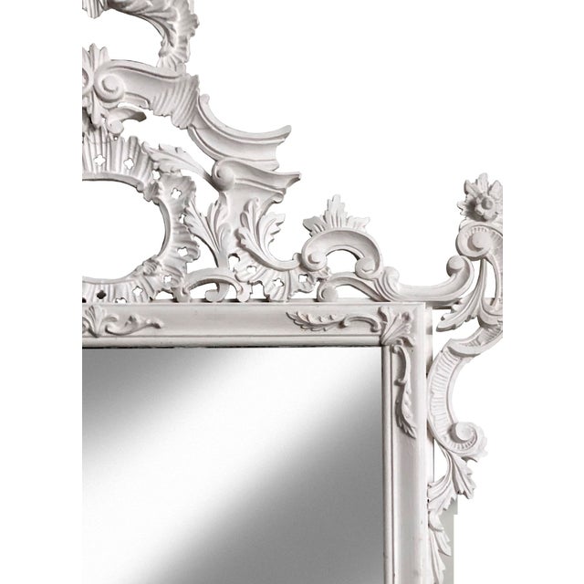 Inspired by the work of Thomas Chippendale, this antique style decorative mirror incorporates elements of Gothic, Rococo &...