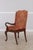 Pair of Henredon Mahogany Tapestry Upholstered Open Armchairs For Sale - Image 10 of 17