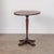 French 1940s French Wood Pedestal Side Table For Sale - Image 3 of 11