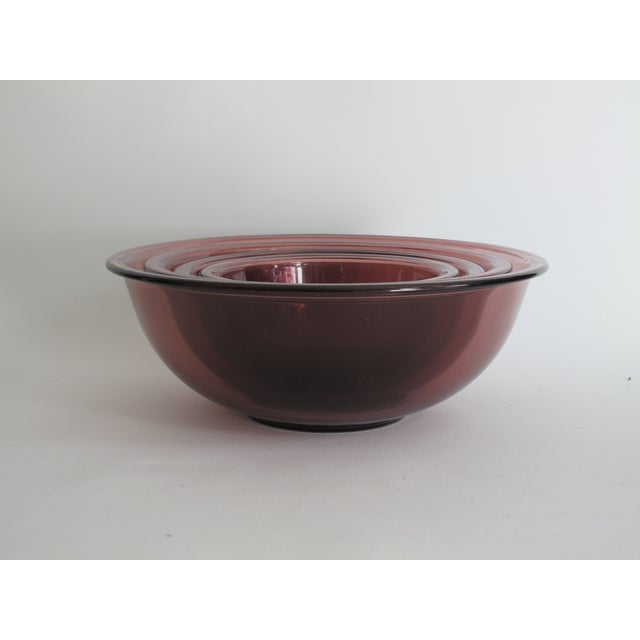 Purple Nesting Pyrex Bowls, Set of 4 Chairish