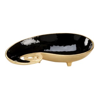Wildwood Pop Of Paisley Tray - Black, Small For Sale
