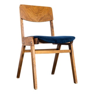 Casala Stacking Upholstered Dining Chair, 1970s For Sale