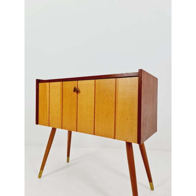 Small Mid-Century Modern German Sideboard, 1950s For Sale - Image 5 of 11