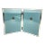 Martha Stewart 5 X 7 Silver Plated Photo Frame Duo For Sale