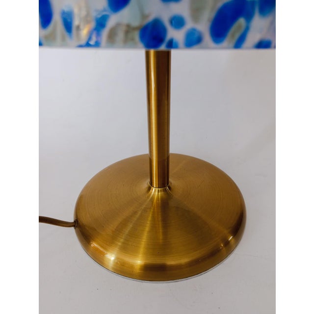 Vintage Murano Glass Table Lamp from Vistosi, 1980s For Sale - Image 6 of 9