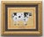 American Bull Cow Steer Americana Folk Art Minimalism Goldenrod Brown Burnt Orange Original Oil Painting by Cleo Plowden For Sale - Image 3 of 3