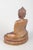 19th Century Seated Buddha Figure in Bronze with Classical Meditative Pose For Sale - Image 3 of 5
