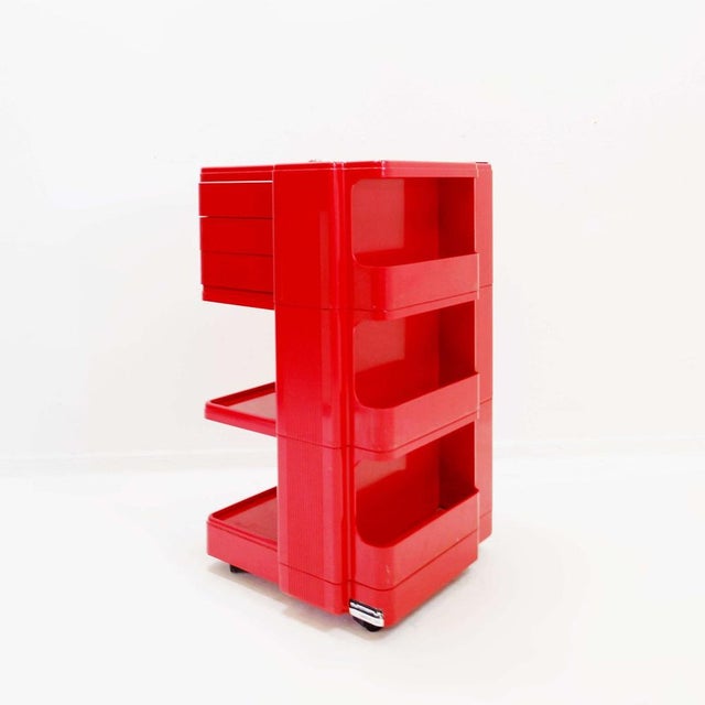 Vintage Artist's Trolley by Giovanni Pelis for Neolt Superstile, 1960s For Sale - Image 4 of 16