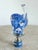 Glass Elephant Lamp Finial in Blue For Sale In Madison - Image 6 of 6