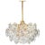 Brass and Crystal Glass Chandelier by Kinkeldey, Germany, 1970 For Sale - Image 6 of 6