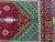 Very beautiful and decorative Moroccan rug from Rabat mid-20th century, geometric design and nice colors with pink, blue,...