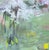 Japanese "Motomachi Sakura" by Trixie Pitts Abstract Landscape Oil Painting For Sale - Image 3 of 12