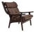 Danish Model GE530 Highback Lounge Chair by H.J. Wegner for Getama, 1970s For Sale