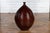 Prem Collection Handcrafted Burgundy Vase with Textured Honeycomb Style Motifs For Sale - Image 4 of 12