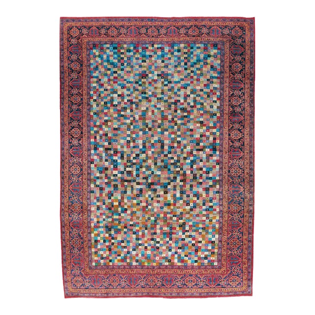 Galerie Shabab Collection Mid-20th Century Persian Veece Rug For Sale
