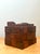 Vintage Brutalist Abstract Wood Tissue Box For Sale - Image 9 of 18