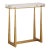 Hammered Gold Side Table For Sale