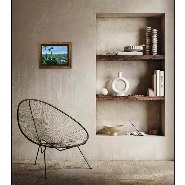 2020s Quiet Places & Journeys — Maui Palms (Original Oil Painting) For Sale - Image 5 of 12