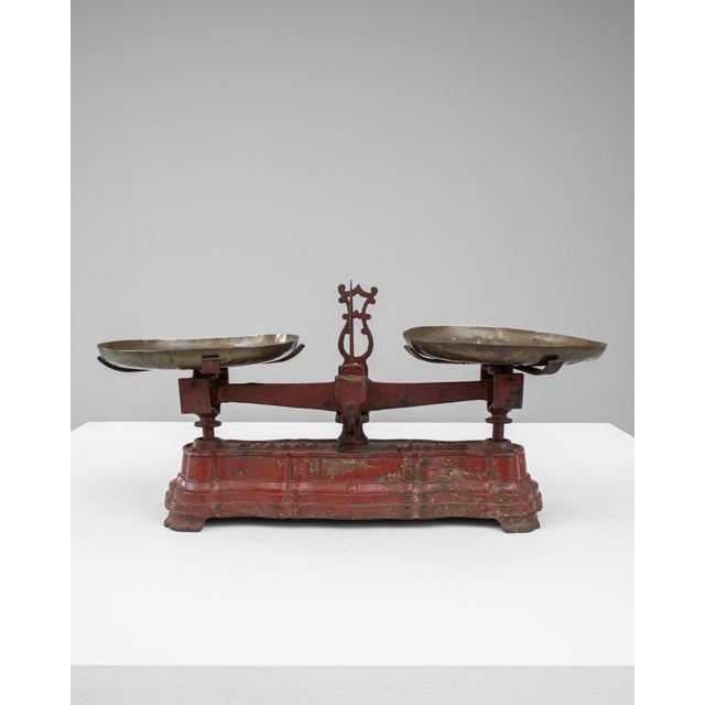 Metal 19th Century French Metal Scale For Sale - Image 7 of 18