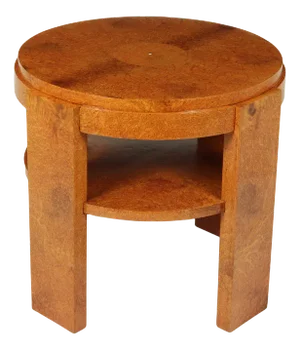 Art Deco French Amboyna Coffee Table