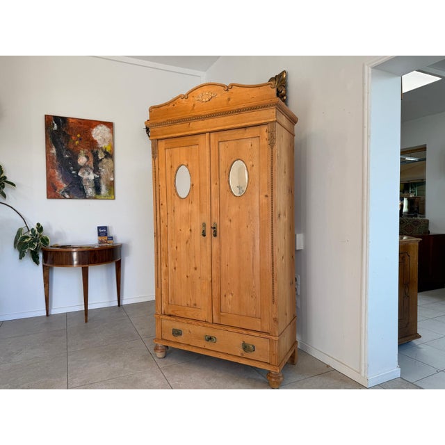 Antique Styrian Farmhouse Cabinet, 1890s For Sale - Image 4 of 14