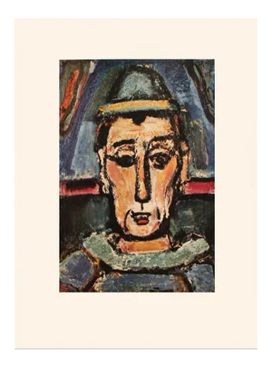 1950s After Georges Rouault "The English Clown", First Edition Period Lithograph