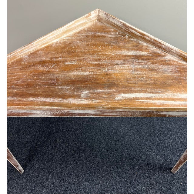 Unique Gustavian Corner Table For Sale - Image 4 of 7