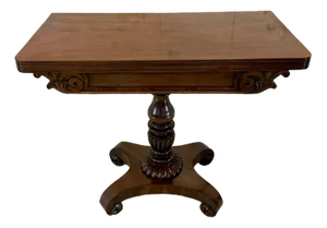 Antique Mahogany William IV Tea Table