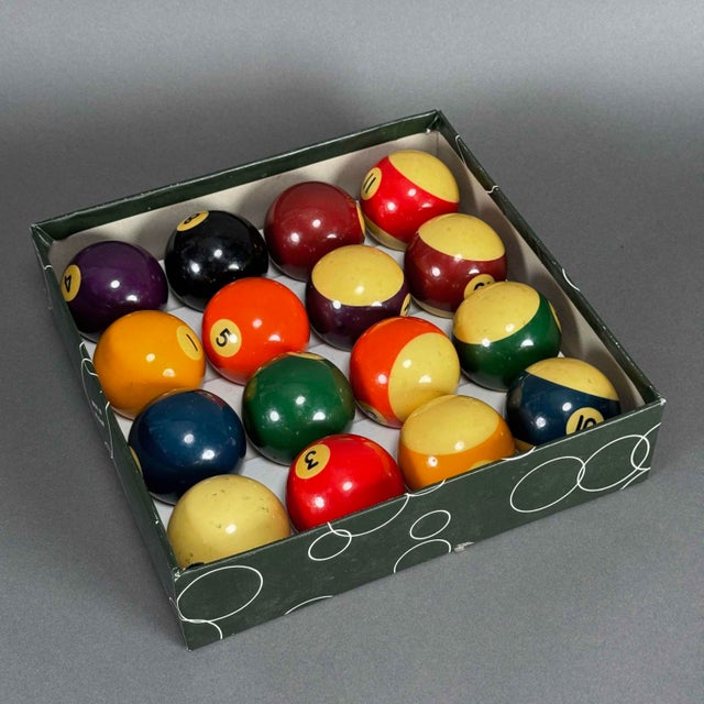 Aramith BELGIAN BALLS 16個セット ビリヤードボール vintage-70s-aramith-belgian-