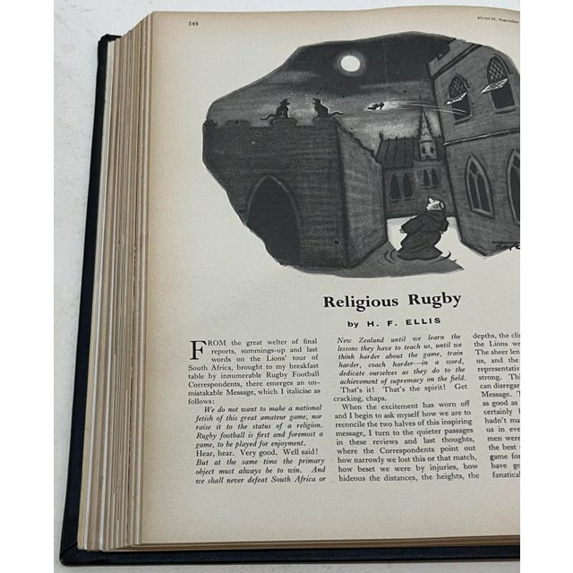 Punch Magazine July-December 1962 Bound Volume Art Politics Theatre For Sale - Image 12 of 13