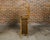 Brown English 1880s Bamboo Small Cabinet with Painted Accents and Single Mirror For Sale - Image 8 of 12