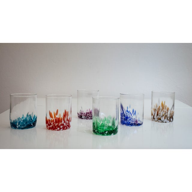 Italian Murano Glasses by Mariana Iskra, 2010s, Set of 6 For Sale - Image 7 of 18