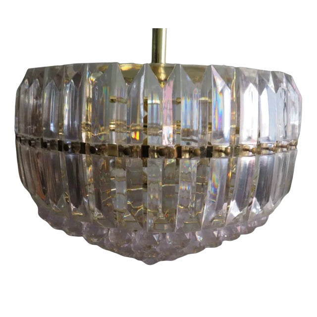 Hollywood Regency Chandelier, 1970 For Sale