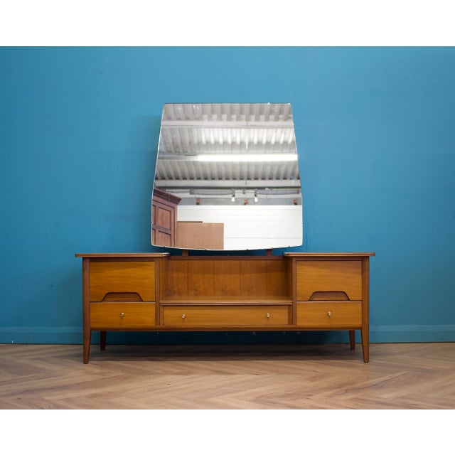 Mid-Century Walnut Dressing Table from Younger, 1960s For Sale - Image 4 of 11