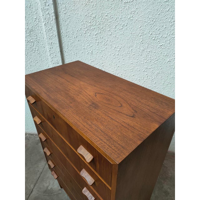 Wood Vintage Commode by Poul Volther, 1970 For Sale - Image 7 of 11