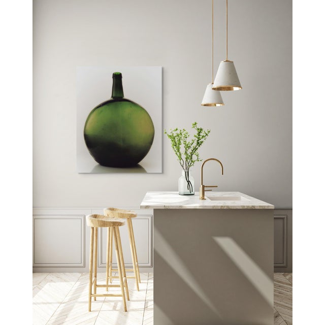 Contemporary Damajuana – Limited Edition Framed Metal Print by Oscar Calleja | Still Life Fine Art Photography, Ready to Hang For Sale - Image 3 of 7