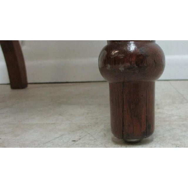 Victorian Antique Victorian Throne Chair Carved Oak Church Chapel Masonic A For Sale - Image 3 of 12