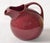Burgundy 1950s Mid-Century Modern Hall Ceramic Burgundy Ball Pitcher Carafe Vessel California For Sale - Image 8 of 14