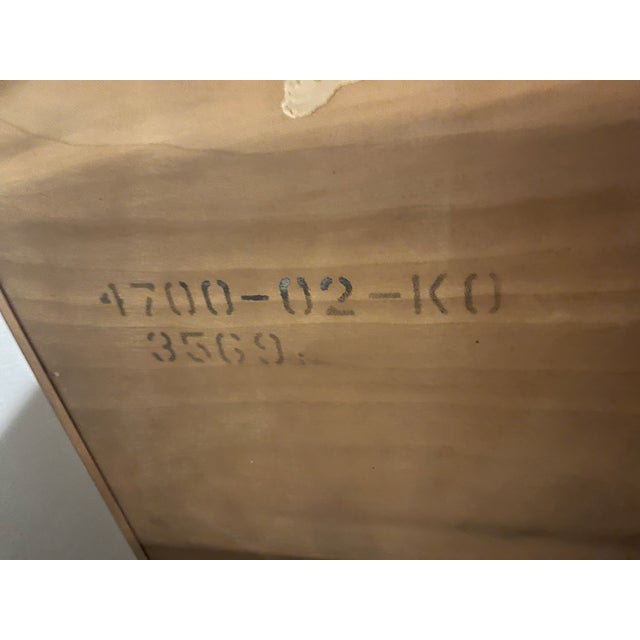 1990s Late 20th Century Henredon “Charles X” Burl & Marble Chest For Sale - Image 5 of 5