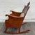 Antique Victorian Mahogany Rocking Chair For Sale - Image 9 of 13