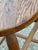 Midcentury Arts & Crafts Rustic Oak Stool For Sale - Image 6 of 8