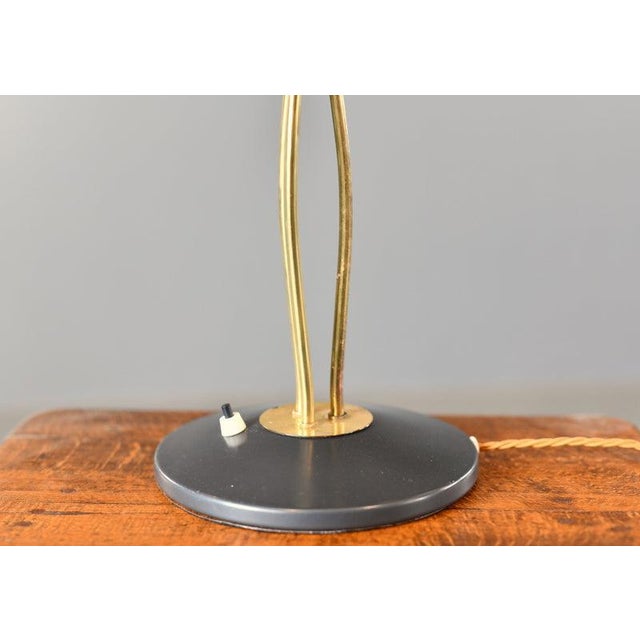 Mid-Century Brass Table Lamp by Hala, 1950s For Sale - Image 4 of 12