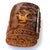 Wood French Folk Art Corozo (Tagua Nut) Carved Cherub and Dog Snuff Box For Sale - Image 7 of 8
