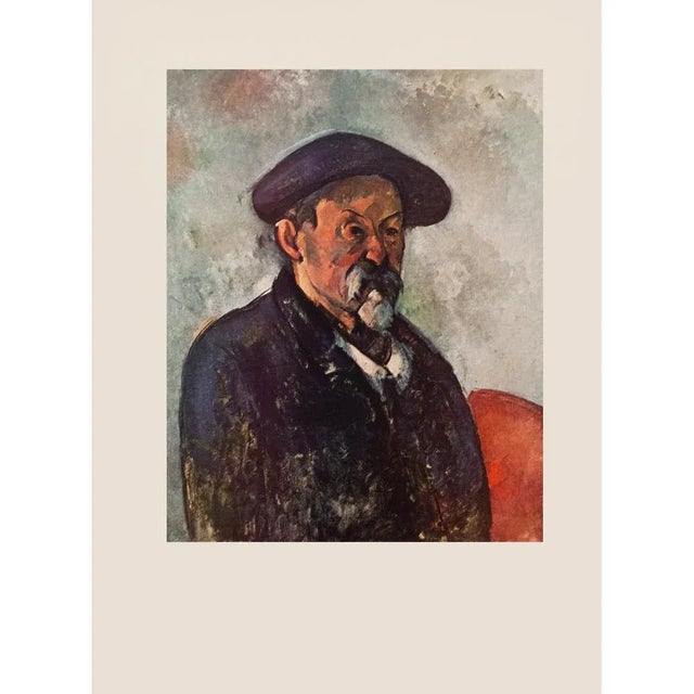 1950s Paul Cezanne "Self-Portrait With Beret" First Edition Photogravure For Sale