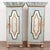 Baroque Late 18th Century Original Painted Pair of Swedish Baroque Narrow Cabinets For Sale - Image 3 of 15