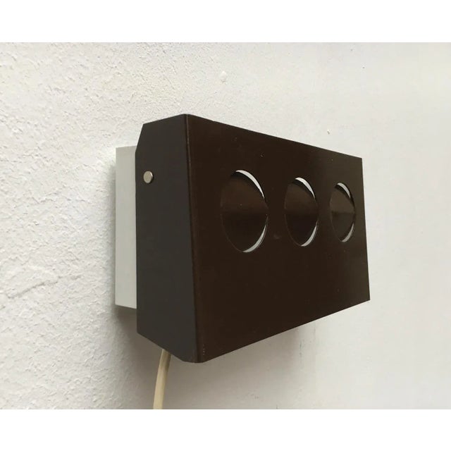 Vintage Danish Space Age Wall Lamp from Hamalux For Sale - Image 4 of 18
